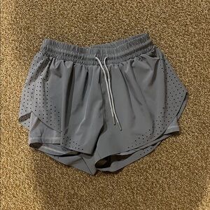 Size SMALL Lululemon Gray Athletic Shorts